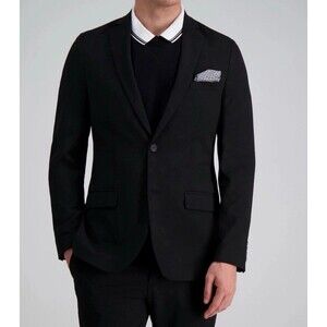 J.M. Haggar $220 Ultra-Slim Fit Premium Stretch Suit Jacket 38 Long